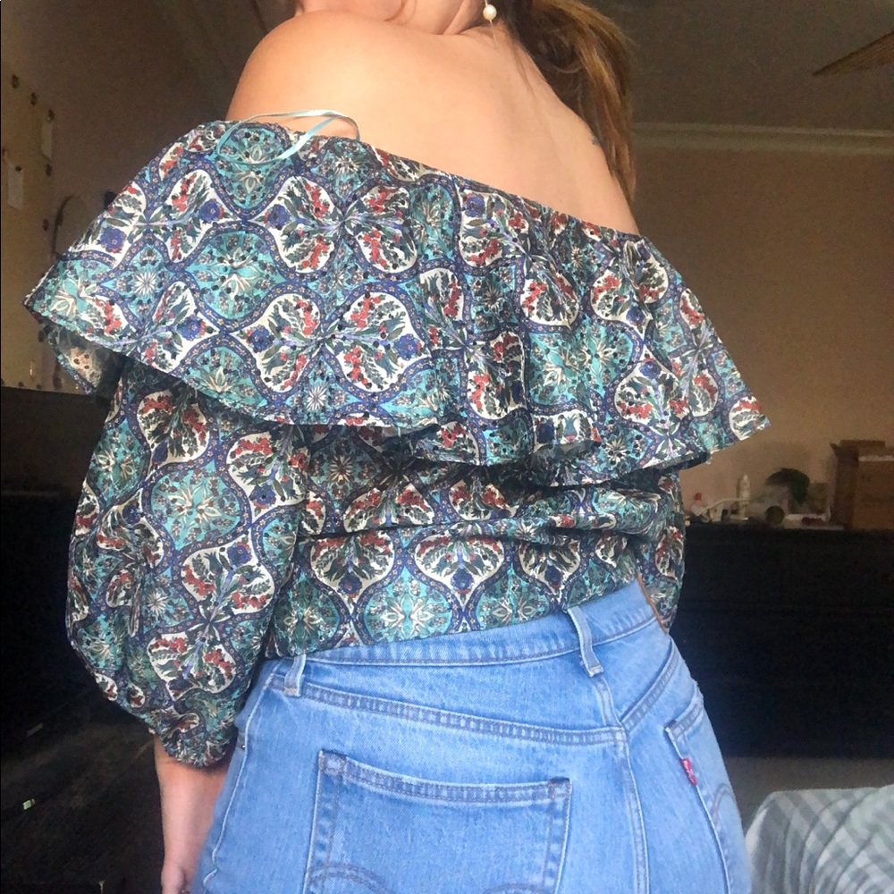 patterned blouse - Picture 3 of 3